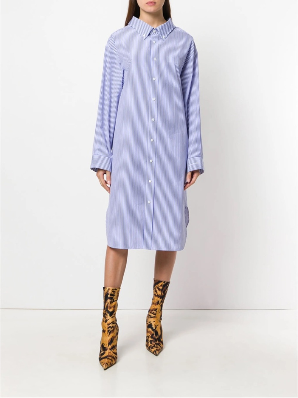 Balenciaga shirt dress